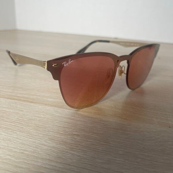 Ray-Ban RB3576-N 043/E4 Large Blaze Clubmaster Sunglasses FRAMES ONLY READ Italy - Picture 1 of 10